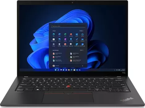 Ноутбук Lenovo ThinkPad T14s G3 14" IPS 1920x1200, Intel Core i7 1260P 2.1 ГГц, 16Gb RAM, 1Tb SSD, без OC, черный (21BR00DRRT)