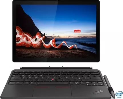 Ноутбук Lenovo ThinkPad X12 Detachable 12.3" IPS 1920x1280, Intel Core i7 1160G7 2.1 ГГц, 16Gb RAM, 512Gb SSD, W10Pro, черный (20UW0062RT)