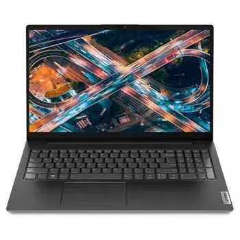 Ноутбук Lenovo V15 15.6" 1920x1080, Intel Core i3 1215U 1.2 ГГц, 8Gb RAM, 256Gb SSD, без OC, черный (82TT00JAAK.1) + сумка Lenovo Toploader T210