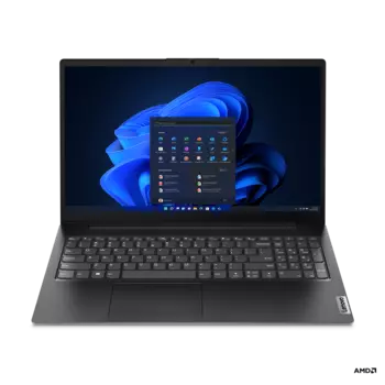 Ноутбук Lenovo V15 AMN G4 15.6" 1920x1080, AMD Ryzen 3 7320U 2.4 ГГц, 8Gb RAM, 256Gb SSD, без OC, черный (82YU0080UE)