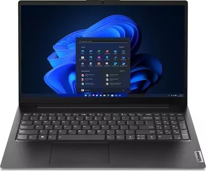 Ноутбук Lenovo V15 AMN G4 15.6" 1920x1080, AMD Ryzen 5 7520U 2.8 ГГц, 8Gb RAM, 256Gb SSD, без OC, черный (82YU009XFE) Французская клавиатура!