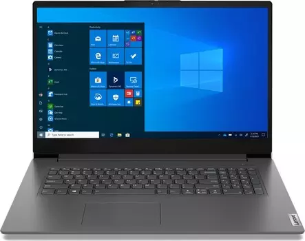 Ноутбук Lenovo V17 G2 17.3" IPS 1920x1080, Intel Core i7 1165G7 2.8 ГГц, 8Gb RAM, 512Gb SSD, NVIDIA GeForce MX350-2Gb, без OC, серый (82NX00ECRM) Английская клавиатура!