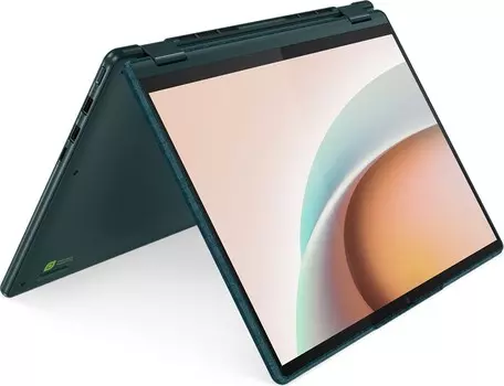 Ноутбук Lenovo Yoga 6 13ALC7 13.3" IPS 1920x1200 Touch, AMD Ryzen 5 5500U 2.1 ГГц, 8Gb RAM, 512Gb SSD, W11, темно-зеленый (82UD000CRU)