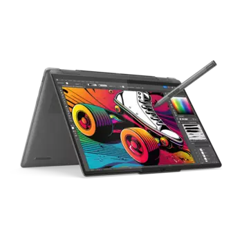 Ноутбук Lenovo Yoga 7 2-in-1 14IML9 14" IPS 1920x1200 Touch, Intel Core Ultra 5 125U 1.3 ГГц, 16Gb RAM, 1Tb SSD, без OC, серый (83DJ0097RK)