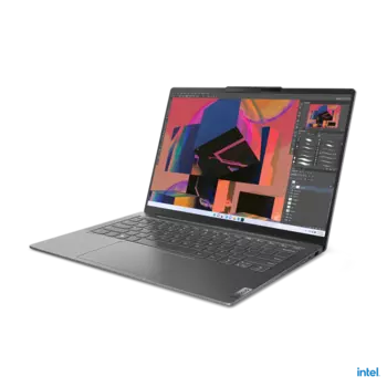 Ноутбук Lenovo Yoga Slim 6 14IAP8 14" OLED 1920x1200, Intel Core i5 1240P 1.7 ГГц, 16Gb RAM, 512Gb SSD, W11, темно-серый (82WU006VRK), Windows 11 Home (англ.)