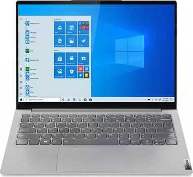 Ноутбук Lenovo Yoga Slim 7 13ACN5 13.3" IPS 2560x1600, AMD Ryzen 5 5600U 2.3 ГГц, 8Gb RAM, 512Gb SSD, W11, серебристый (82CY001GRM) Английская клавиатура!