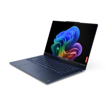 Ноутбук Lenovo Yoga Slim 7 14Q8X9 14.5" OLED 2944x1840 Touch, Qualcomm Snapdragon X Elite X1E 78 100 3.4 ГГц, 32Gb RAM, 1Tb SSD, W11, синий (83ED0049RK)