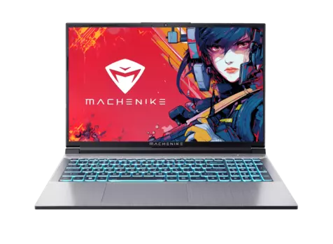Ноутбук Machenike L15 Star 15.6" IPS 1920x1080, Intel Core i5 12450H 2 ГГц, 16Gb RAM, 512Gb SSD, NVIDIA GeForce RTX 4060-8Gb, без OC, серебристый (JJ00G600GRU)