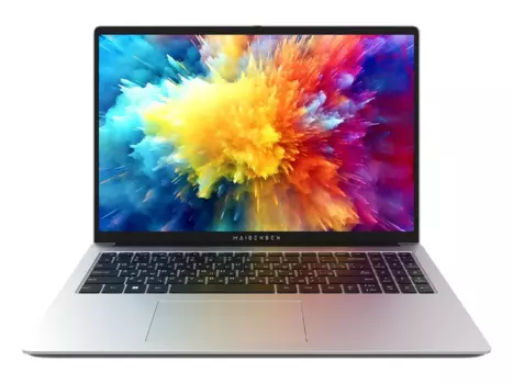 Ноутбук Maibenben Medio M653 16" IPS 1920x1200, AMD Ryzen 3 5400U 2.6 ГГц, 8Gb RAM, 512Gb SSD, Linux, серебристый (M6531SB0LSRE0)