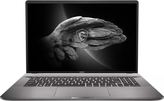 Ноутбук MSI Creator Z17 A12UHST-258RU 17" IPS 2560x1600 Touch, Intel Core i9 12900H 2.5 ГГц, 64Gb RAM, 2Tb SSD, NVIDIA GeForce RTX 3080 Ti-16Gb, W11, серый (9S7-17N112-258)