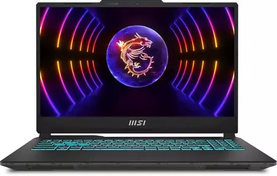 Ноутбук MSI Cyborg 15 A12VF-1215XRU 15.6" IPS 1920x1080, Intel Core i7 12650H 2.3 ГГц, 16Gb RAM, 512Gb SSD, NVIDIA GeForce RTX 4060-8Gb, без OC, черный (9S7-15K111-1215)