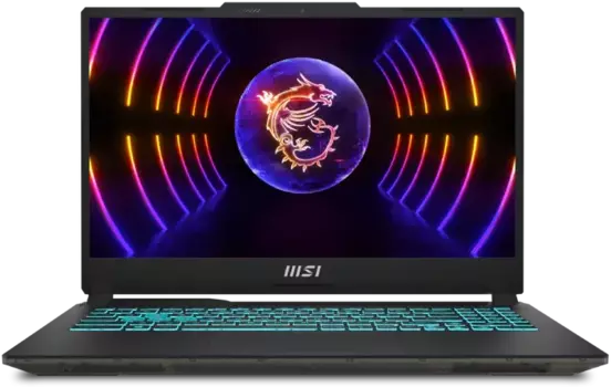 Ноутбук MSI Cyborg 15 A13VE-218US 15.6" IPS 1920x1080, Intel Core i7 13620H 2.4 ГГц, 16Gb RAM, 512Gb SSD, NVIDIA GeForce RTX 4050-6Gb, W11, черный (9S7-15K111-218)
