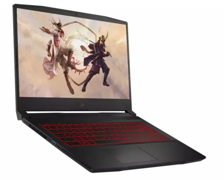 Ноутбук MSI Katana GF66 11UC-1223XRU 15.6" IPS 1920x1080, Intel Core i5 11400H 2.7 ГГц, 8Gb RAM, 512Gb SSD, NVIDIA GeForce RTX 3050-4Gb, без OC, серый (9S7-158212-1223)