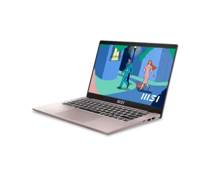 Ноутбук MSI Modern 14 C12MO-826XBY 14" IPS 1920x1080, Intel Core i5 1235U 1.3 ГГц, 16Gb RAM, 512Gb SSD, без OC, розовый (9S7-14J115-826)
