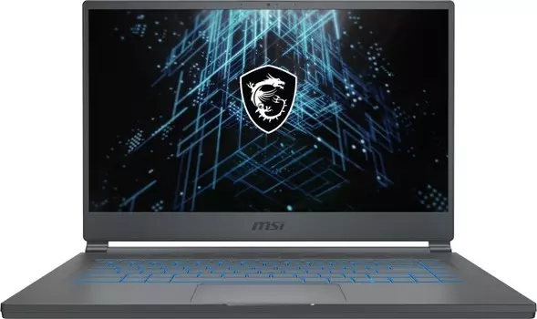 Ноутбук MSI Stealth 15M A11SDK-092XRU 15.6" 1920x1080, Intel Core i5-1135G7 2.4GHz, 16Gb RAM, 512Gb SSD, NVIDIA GeForce GTX 1660Ti-6Gb, WiFi, BT, Cam, DOS, серый (9S7-156211-092) плохая упаковка