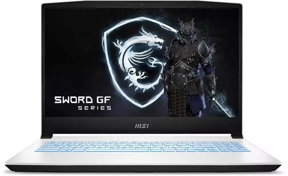 Ноутбук MSI Sword 15 A12UE-487XRU 15.6" IPS 1920x1080, Intel Core i7 12700H 2.1 ГГц, 16Gb RAM, 512Gb SSD, NVIDIA GeForce RTX 3060-6Gb, без OC, белый (9S7-158333-487)