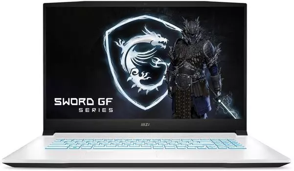 Ноутбук MSI Sword 17 A12VF-815RU 17.3" IPS 1920x1080, Intel Core i7 12650H 2.3 ГГц, 16Gb RAM, 1Tb SSD, NVIDIA GeForce RTX 4060-8Gb, W11, белый (9S7-17L522-815)