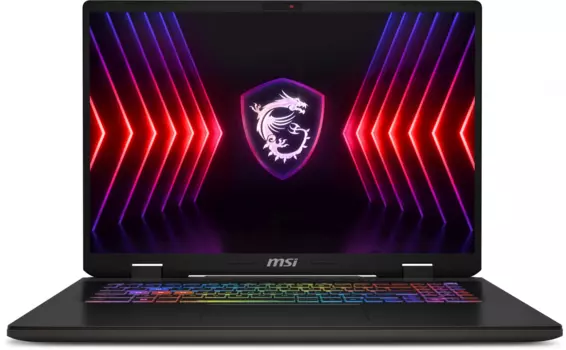 Ноутбук MSI Sword 17 HX B13VFKG-221XRU 17" IPS 1920x1200, Intel Core i7 13700HX 2.1 ГГц, 32Gb RAM, 1Tb SSD, NVIDIA GeForce RTX 4060-8Gb, без OC, серый космос (9S7-17T214-221)