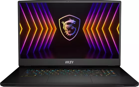 Ноутбук MSI Titan GT77 12UHS-208RU 17.3" IPS 3840x2160, Intel Core i9 12900HX 2.3 ГГц, 64Gb RAM, 3Tb SSD, NVIDIA GeForce RTX 3080 Ti-16Gb, W11, серый (9S7-17Q111-208)