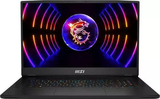 Ноутбук MSI Titan GT77HX 13VI-213RU 17.3" IPS 3840x2160, Intel Core i9 13980HX 2.2 ГГц, 64Gb RAM, 3Tb SSD, NVIDIA GeForce RTX 4090-16Gb, W11, черный (9S7-17Q211-213)