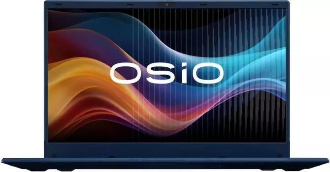 Ноутбук OSIO BaseLine 15.6" IPS 1920x1080, Intel N100 800 МГц, 8Gb RAM, 512Gb SSD, W11, синий (B150I-002C)