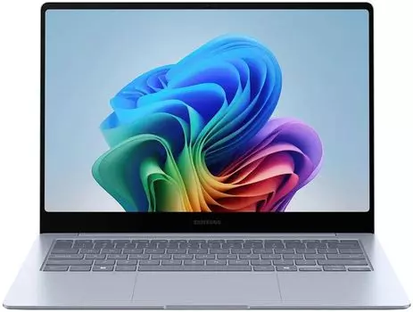 Ноутбук SAMSUNG Galaxy Book 4 Edge NP940 14" AMOLED 3200x1800 Touch, Qualcomm Snapdragon X Elite X1E-80-100 3.4 ГГц, 16Gb RAM, 512Gb SSD, W11, светло-голубой (NP940XMA-KB1US)