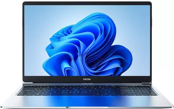 Ноутбук Tecno MegaBook T1 15.6" 1920x1080, AMD Ryzen 5 5560U 2.3 ГГц, 16Gb RAM, 512Gb SSD, W11, серебристый (71003300137)