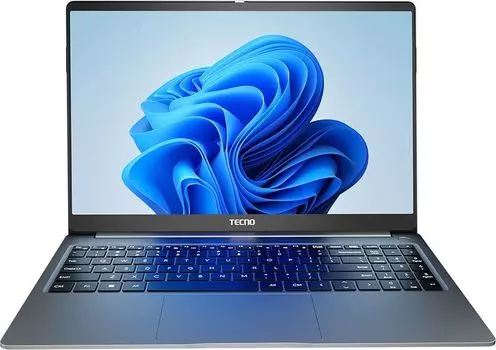 Ноутбук Tecno MegaBook T1 15.6" IPS 1920x1080, Intel Core i5 1035G1 1 ГГц, 16Gb RAM, 512Gb SSD, Linux, серый космос (TCN-T1I5L16.512.GR)