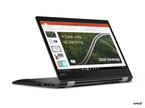 Ноутбук Lenovo ThinkPad L13 Yoga G2 13.3" IPS 1920x1080 Touch, AMD Ryzen 5 Pro 5650U 2.3 ГГц, 8Gb RAM, 512Gb SSD, W10Pro, черный (21AD003FRT)