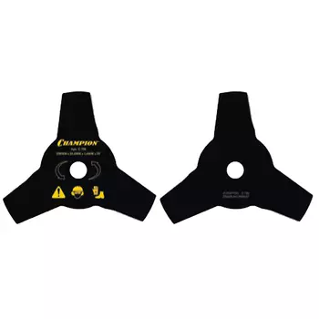 Нож для триммера Champion, 255ммx25.4мм, металлический для триммеров с объемом двигателя от 21 см3 (C5101)