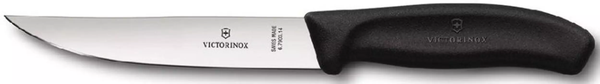 Нож кухонный, разделочный для стейка Victorinox Fibrox, лезвие 14см (6.7903.14)