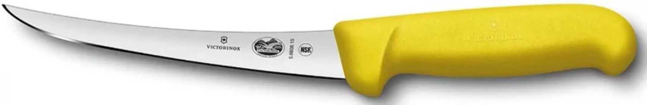 Нож кухонный разделочный Victorinox Fibrox, лезвие 15см (5.6608.15)