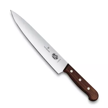 Нож кухонный разделочный Victorinox Rosewood, лезвие 22см (5.2000.22G)