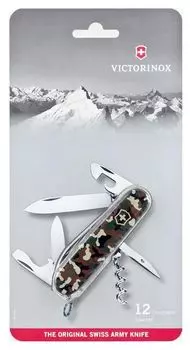 Нож перочинный 12 в 1, камуфляж, VICTORINOX Spartan (1.3603.94b1)