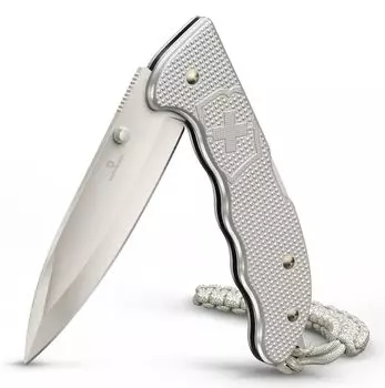 Нож перочинный 5 в 1, серебристый, VICTORINOX Evoke Alox (0.9415.D26)