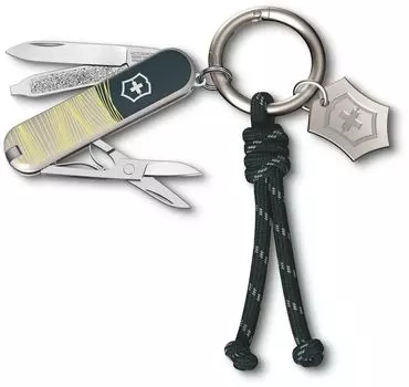 Нож перочинный 7 в 1, зеленый, VICTORINOX Classic SD (0.6223.E223)
