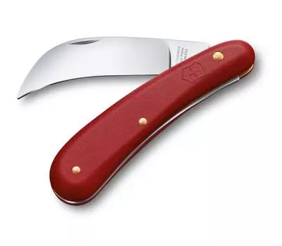 Нож садовый, красный, VICTORINOX Pruning Knife M (1.9301)