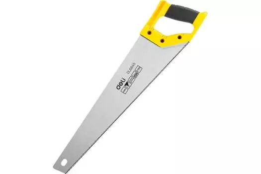 Ножовка по дереву Deli DL6845, шаг зубьев 7 мм, длина полотна 450 мм (DL6845)