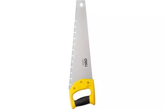 Ножовка по дереву Deli DL6845A, шаг зубьев 7 мм, длина полотна 450 мм (DL6845A)
