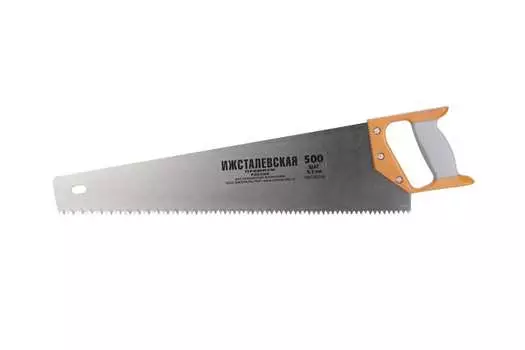 Ножовка по дереву Ижсталь-ТНП ПРЕМИУМ ИЖСТАЛЕВСКАЯ 500, шаг зубьев 6.5 мм, длина полотна 500 мм (1520-50-06_z01)