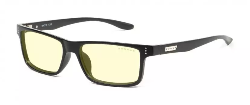 Очки для работы за компьютером GUNNAR Vertex Amber Plano , черный (VER-00113)