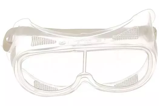 Очки защитные Stayer STANDARD 1101, закрытые, вентиляция: прямая, прозрачные (13665771)