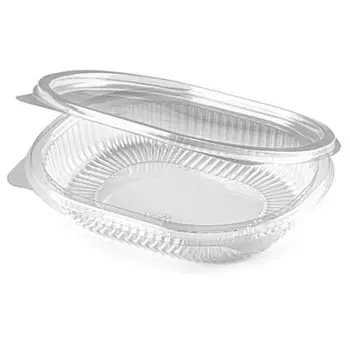 Одноразовые контейнеры ЮПЛАСТ ЮП-РКС, 250 мл, ПЭТ, 12.9 см, прозрачный, 360 шт. (ЮУПМ6002)