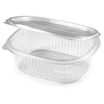 Одноразовые контейнеры ЮПЛАСТ ЮП-РКС, 500 мл, ПЭТ, 15.8 см, прозрачный, 300 шт. (ЮУПМ6004)