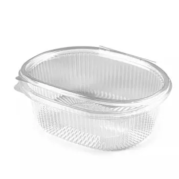 Одноразовые контейнеры ЮПЛАСТ ЮП-РКС, 750 мл, ПЭТ, 17.6 см, прозрачный, 420 шт. (ЮУПМ6005)