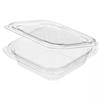 Одноразовые контейнеры ЮПЛАСТ ЮП-РКСП, 250 мл, ПЭТ, 13.2 см, прозрачный, 400 шт. (ЮУПМ6011)