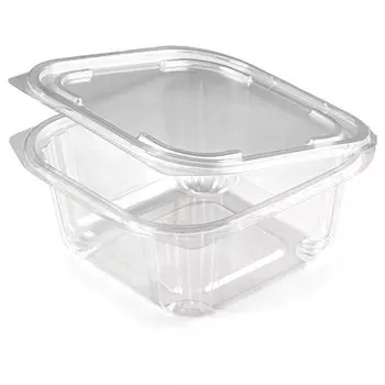 Одноразовые контейнеры ЮПЛАСТ ЮП-РКСП, 750 мл, ПЭТ, 17 см, прозрачный, 300 шт. (ЮУПМ6014)