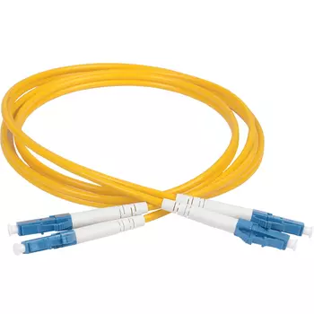 Оптический патч-корд ITK SM 9/125 (OS2) LC/UPC-LC/UPC (Duplex), 1m (FPC09-LCU-LCU-C2L-1M)