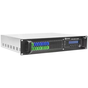 Оптический усилитель VERMAX MLP-16x18 SP, для сетей КТВ, 2 входа, 16*18dBm выхода, WDM фильтр PON (Vermax-MLP-16x18 SP)