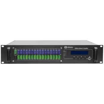 Оптический усилитель VERMAX MLP-32x20 P, для сетей КТВ, 32*20dBm, WDM фильтр PON, серый (Vermax-MLP-32x20 P)